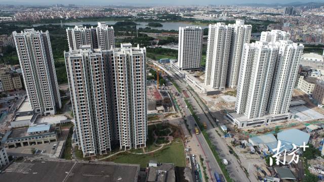 廣州市首個采用裝配式建筑的保障性住房項(xiàng)目石豐路保障房項(xiàng)目。梁文祥 攝